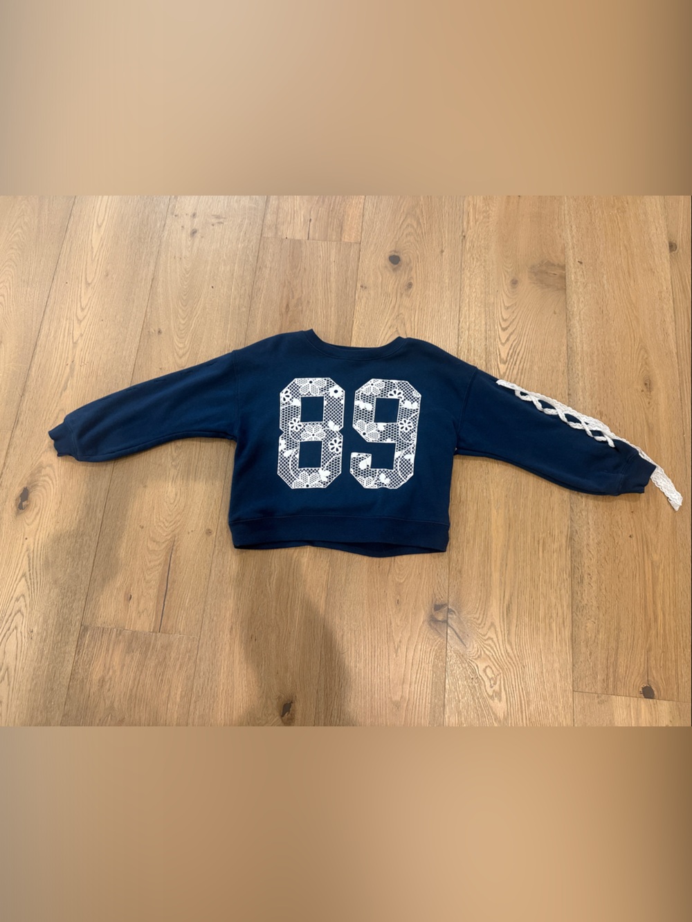 Navy Blue Number 89 Sweatshirt